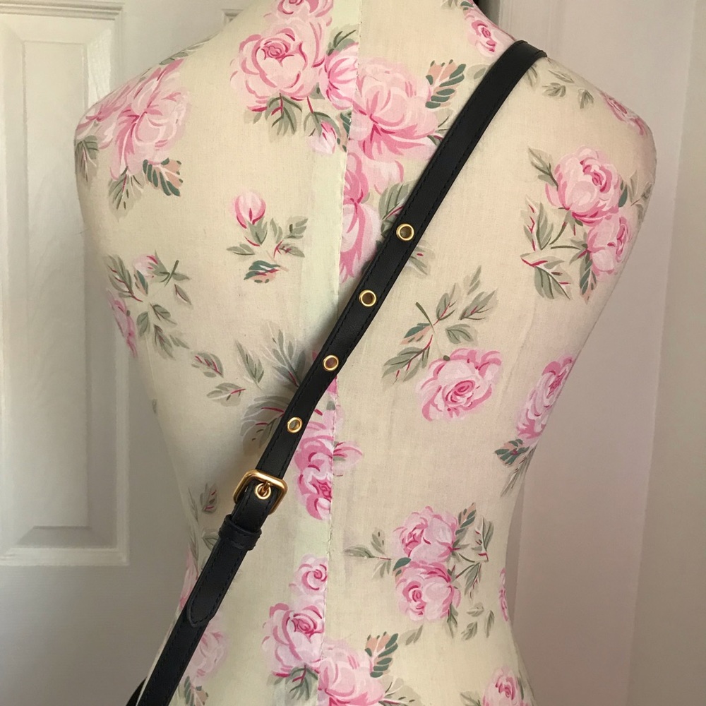 Marc by Marc Jacobs Black and Gold Crossbody Bag - Picture 5 of 6
